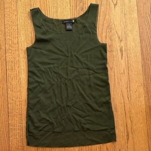 Babette Nylon Women's Green Tank Top XS